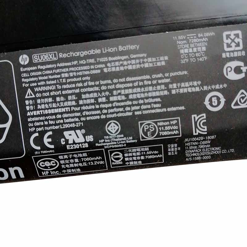 Original Battery HP Spectre x360 15-df0007nf 15-df0004ne 15-df0029na 7280mAh 84.08Wh