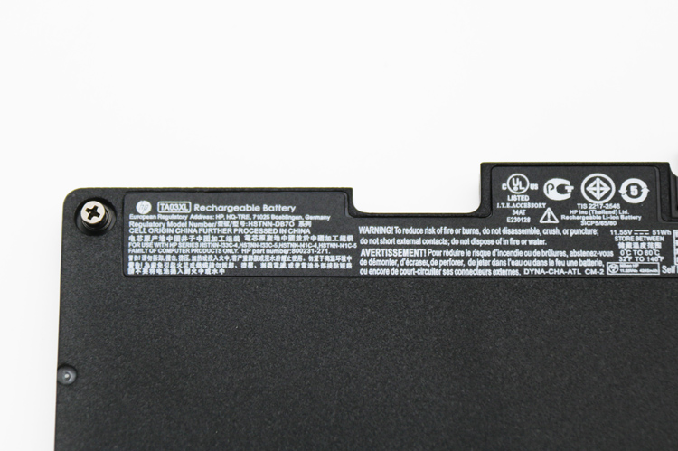 Original Battery HP EliteBook 745 G4 W5P76AV 4245mAh 51Wh
