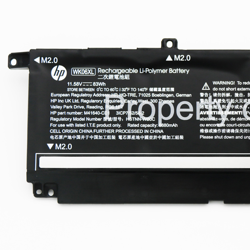 Original Battery HP Victus Gaming 16-s0015np 16-s0154nw 7160mAh 83Wh