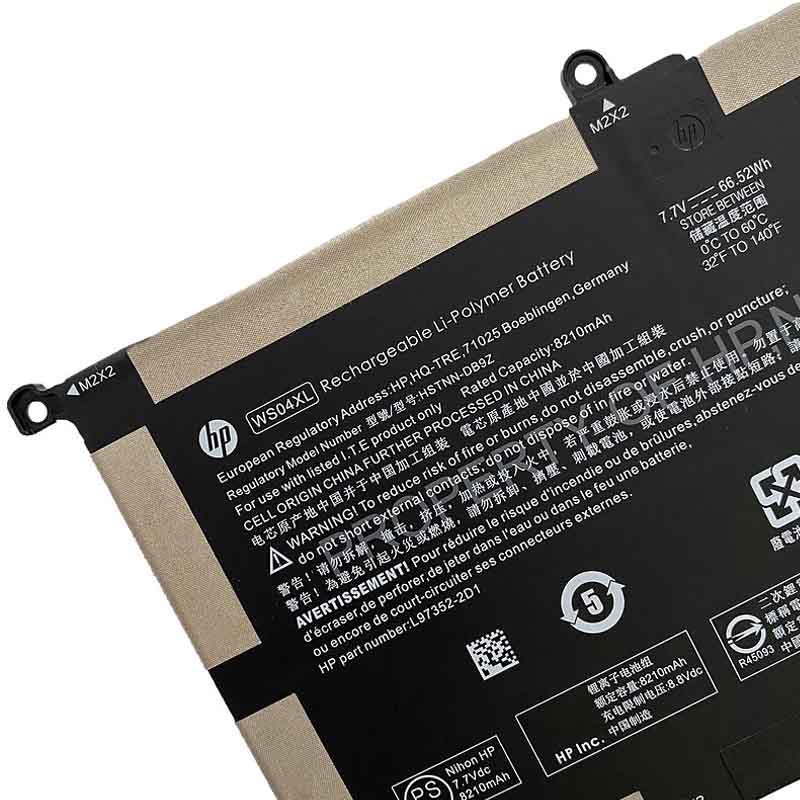 Original Battery HP Spectre x360 14-ea0009na 14-ea0039nw 14-ea0543TU 8210mAh 66.52Wh