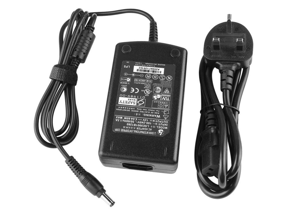 60W Charger HP Compaq 2211x 21.5-inch Diagonal LED Monitor AC Adapter
