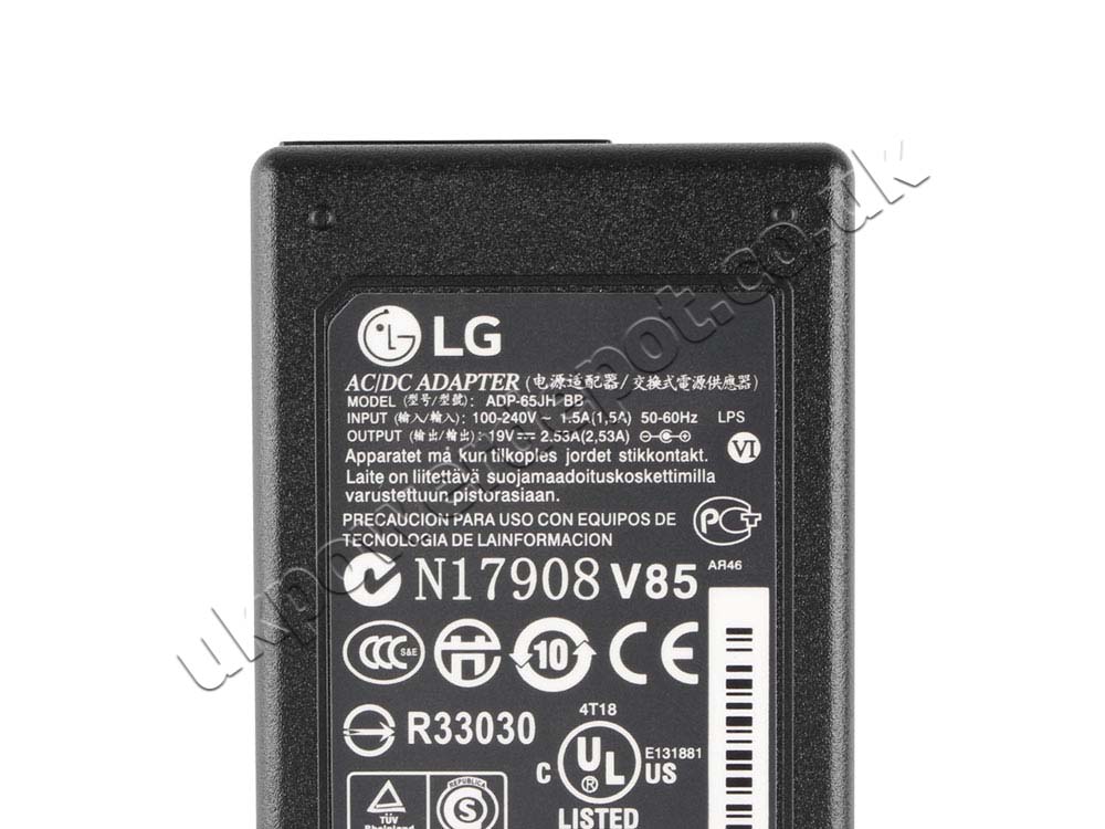 Original 50W Charger LG 22M37A-B 29UM68-PF AC Adapter + Cable