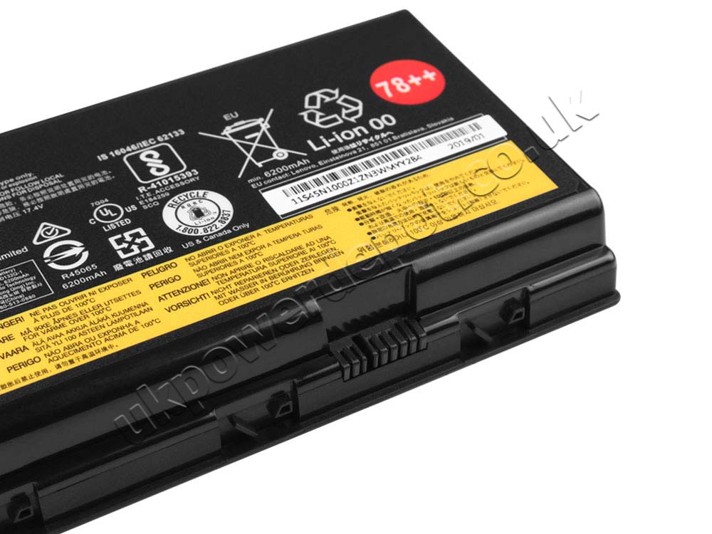 Original Lenovo ThinkPad P71 20HK0004GE Battery 96Wh 6400mAh