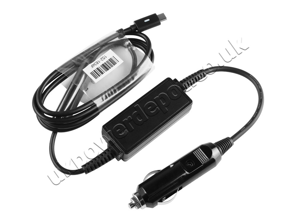 65W USB-C Car Charger Lenovo Yoga 7 14IRL8 82YL DC Adapter