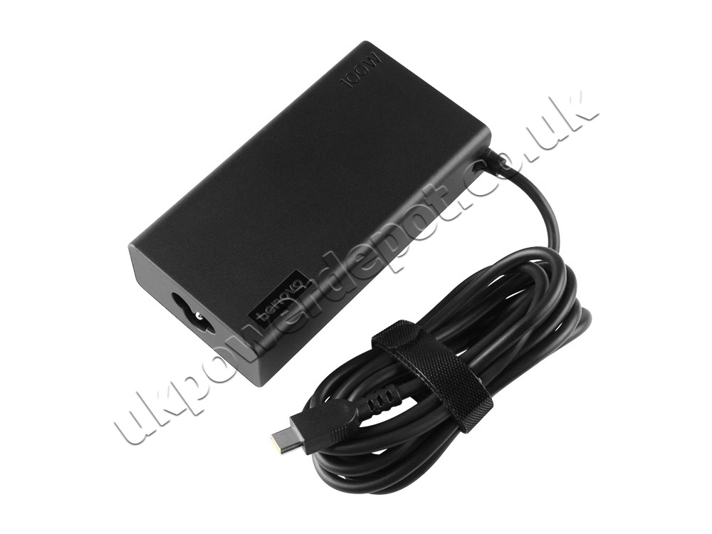 Original 100W USB-C Charger Lenovo ThinkPad T16 Gen 2 21K70034UK AC Adapter + Cable