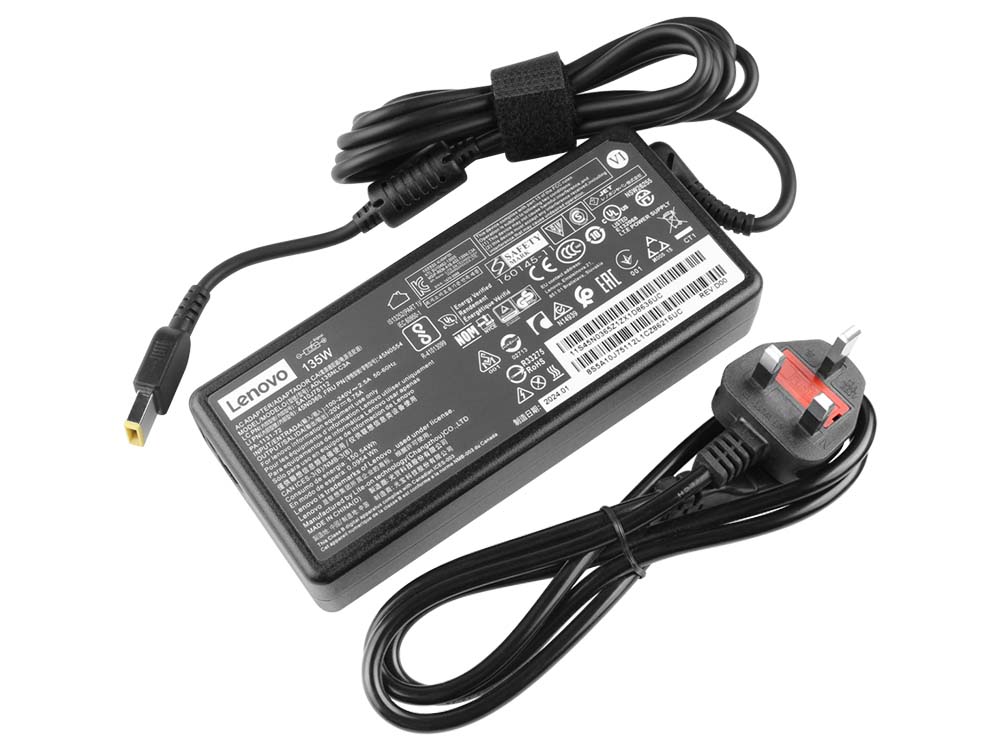 Original 135W Charger Lenovo ThinkCentre M75q Gen 5 12RQ AC Adapter + Cable