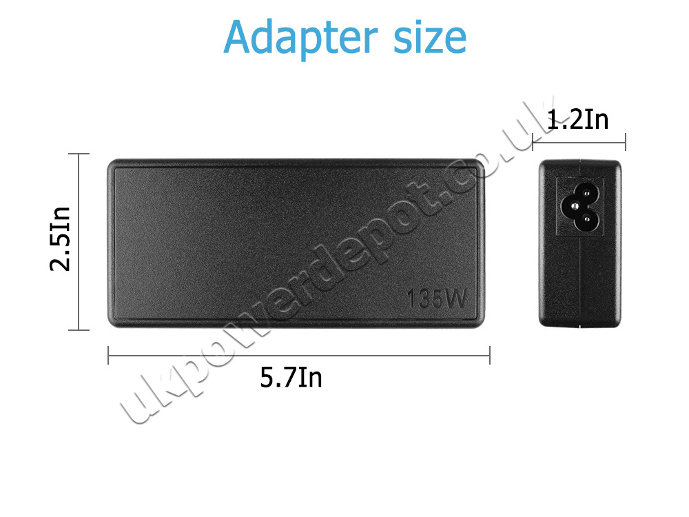 Original Lenovo IdeaPad L340-15IRH 81LK0001UK AC Adapter Charger 135W