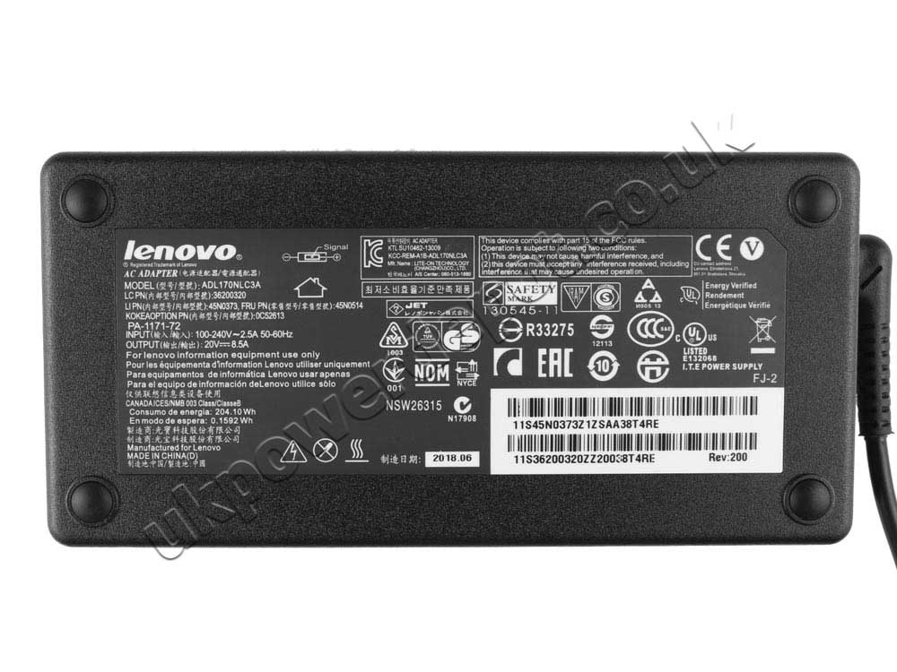 Original 170W Lenovo ThinkPad Ultra Dock 40A20170AU AC Adapter Charger
