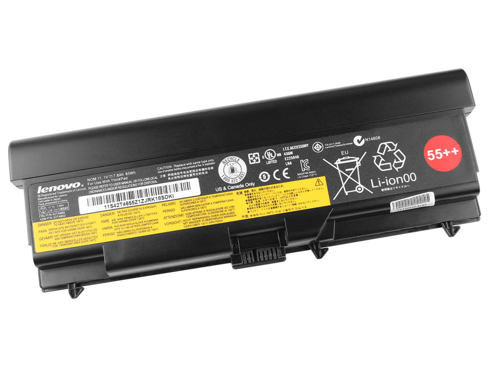 Original Battery Lenovo FRU 42T4739 42T4751 8400mAh 94Wh