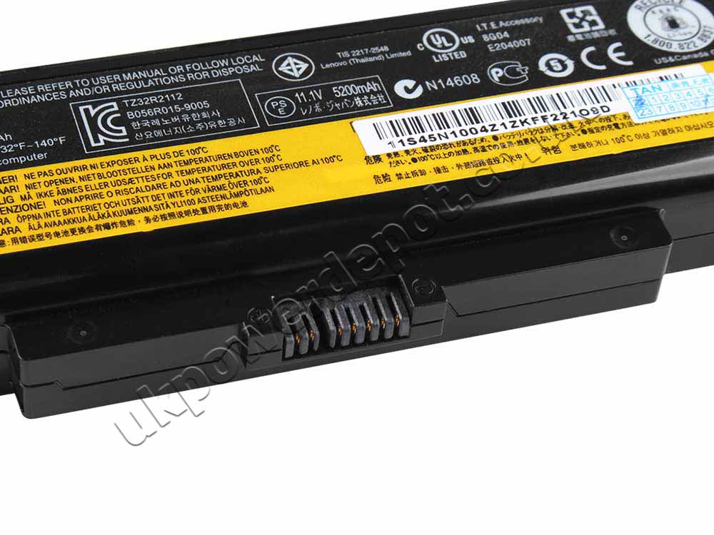 5600mAh Lenovo IdeaPad G580 2189-8CU G580 2189-8AU Battery