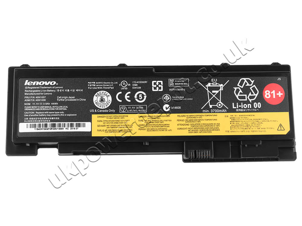 3900mAh Lenovo ThinkPad T420s T420s 4170 Battery