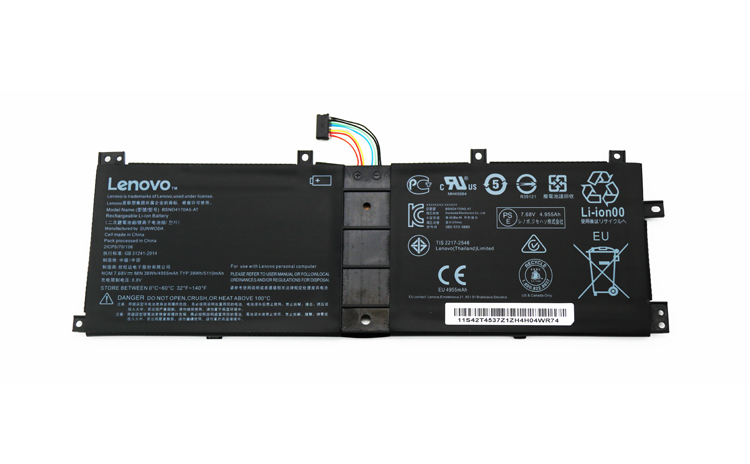 Original Battery Lenovo Miix 520 Miix 510 4955mAh 38Wh