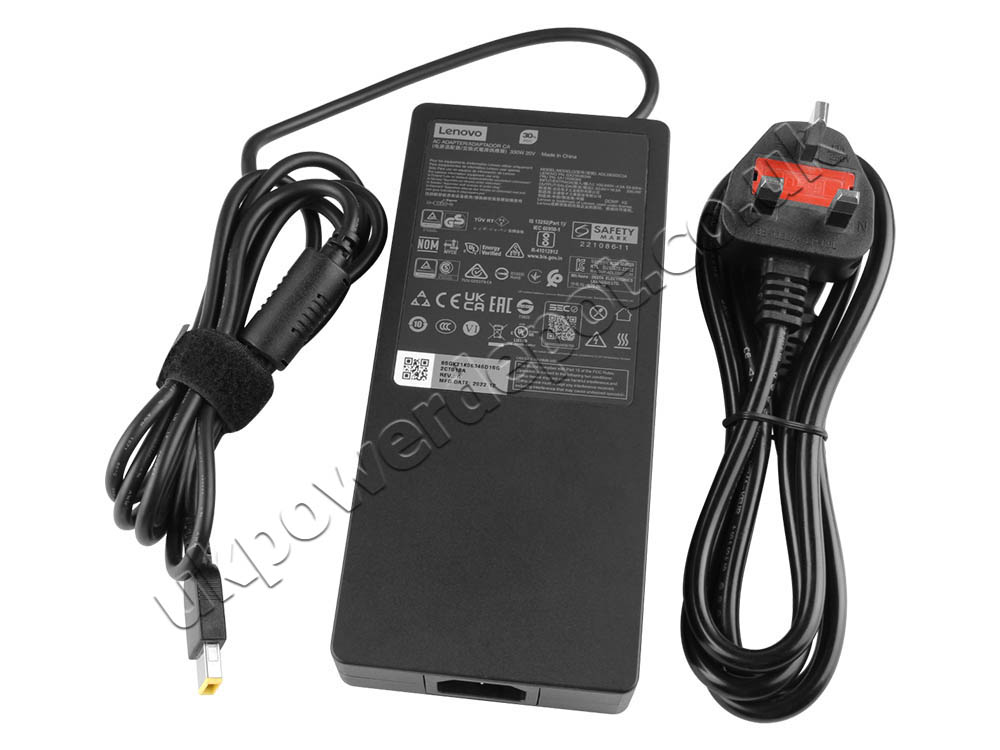 Original 330W GaN Charger Lenovo Legion Y920-17IKB 80YX AC Adapter + Cable
