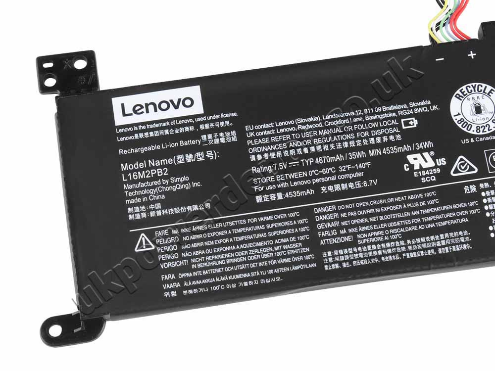 Original Battery Lenovo IdeaPad 330-15IKB 81DE01FAPB 4610mAh 35Wh
