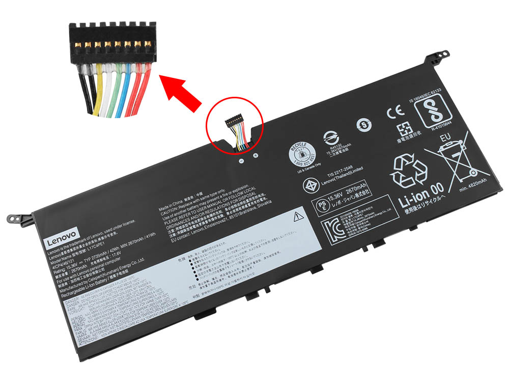 Original Battery Lenovo Yoga S730-13IWL 81J0005CAU 2735mAh 42Wh