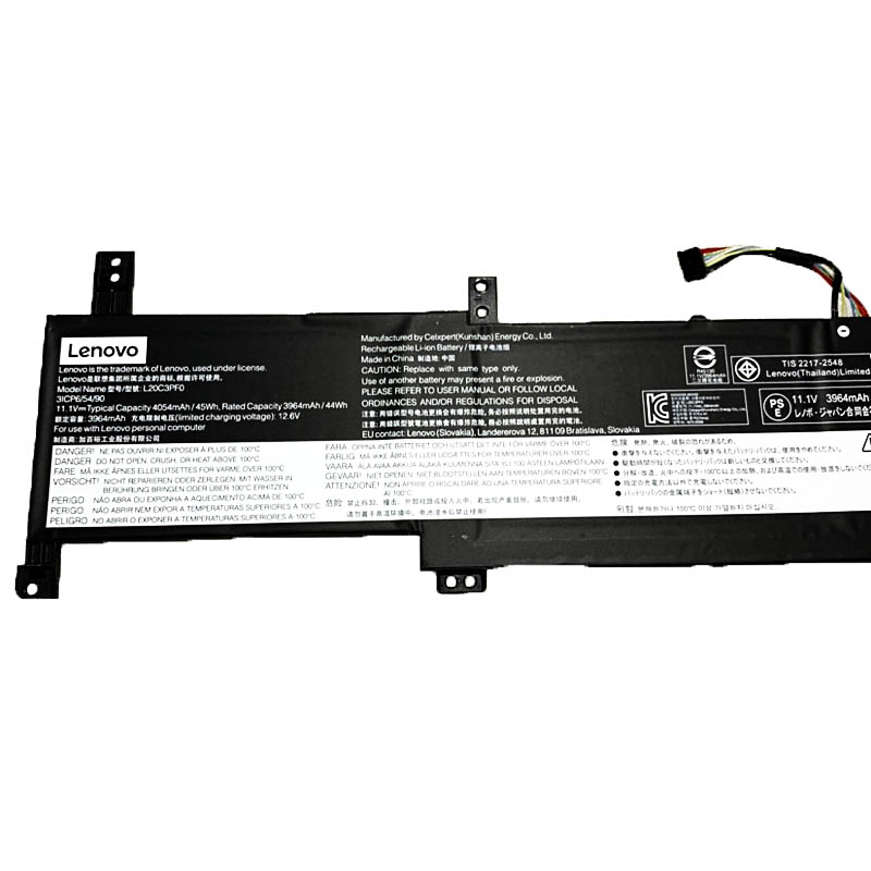 Original Battery Lenovo IdeaPad 3 15IAU7 82RK005SUK 4054mAh 45Wh