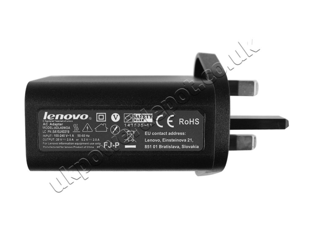 Original 40W Lenovo yoga 700 14 700-14ISK Power Supply AC Adapter