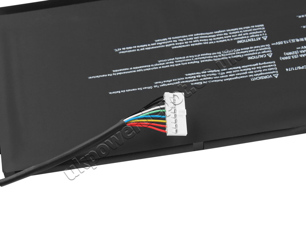 4700mAh 53.5Wh 3-Cell MSI Pulse GL66 11UE MS-1581 Battery