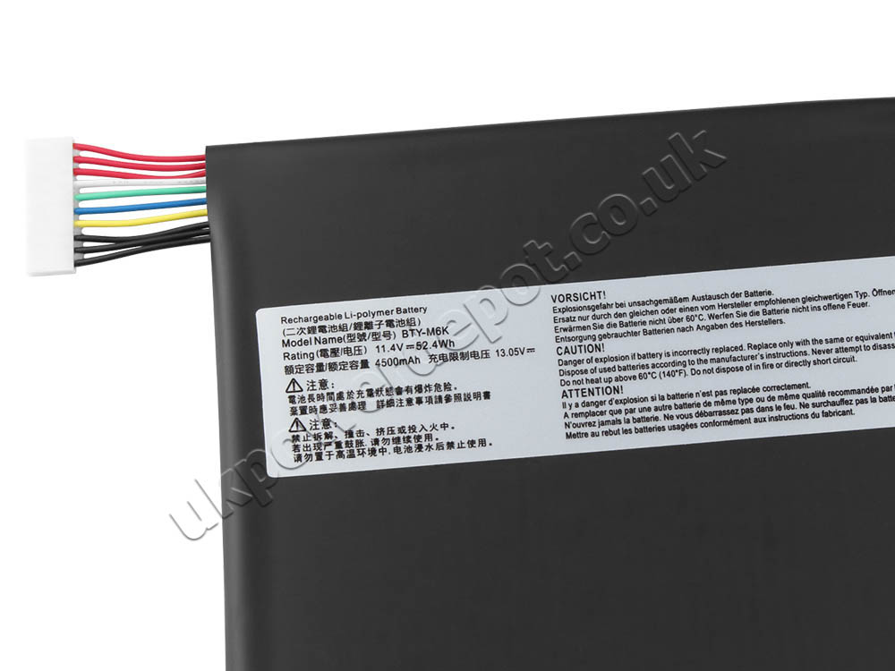 Original Battery MSI GF65 Thin 10SER (MS-16W1) 4600mAh 52.4Wh