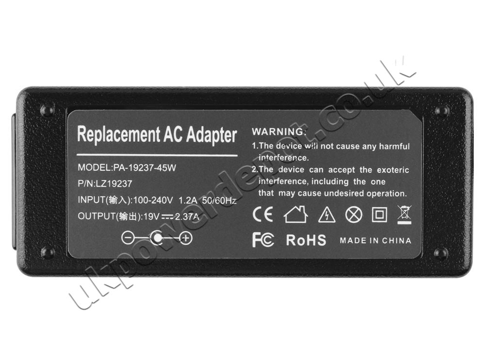 45W AC Adapter Charger Medion Akoya E1317T E1318T + Cord