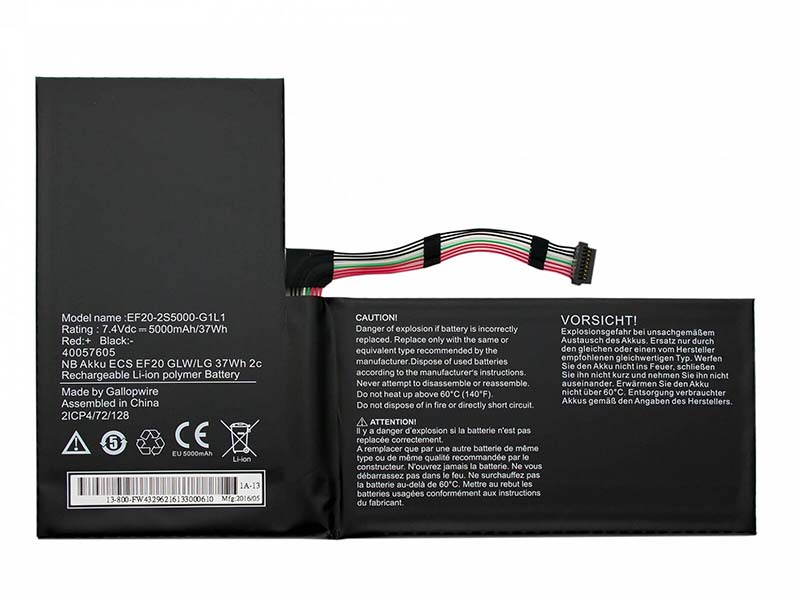 Original Medion Akoya E2213 MD 60483 Battery 37Wh 5000mAh