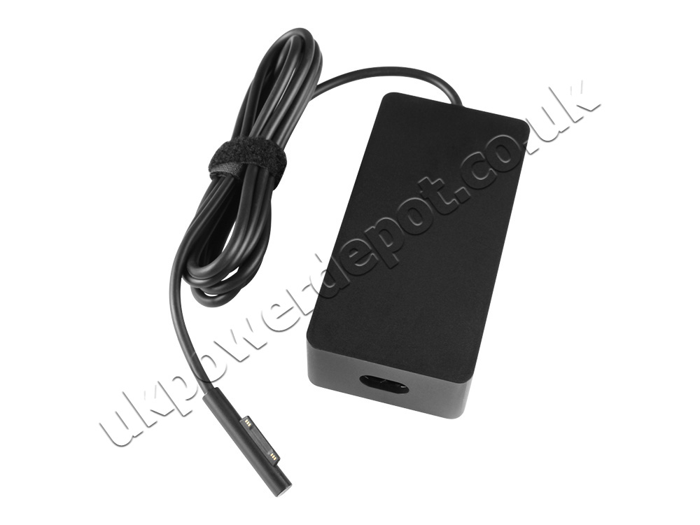 127W Charger Microsoft Surface Book 2 AC Adapter