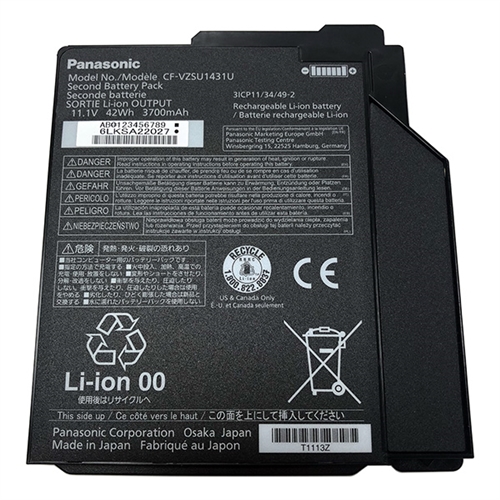 Original Battery Panasonic Toughbook CF52 3900mAh 42Wh