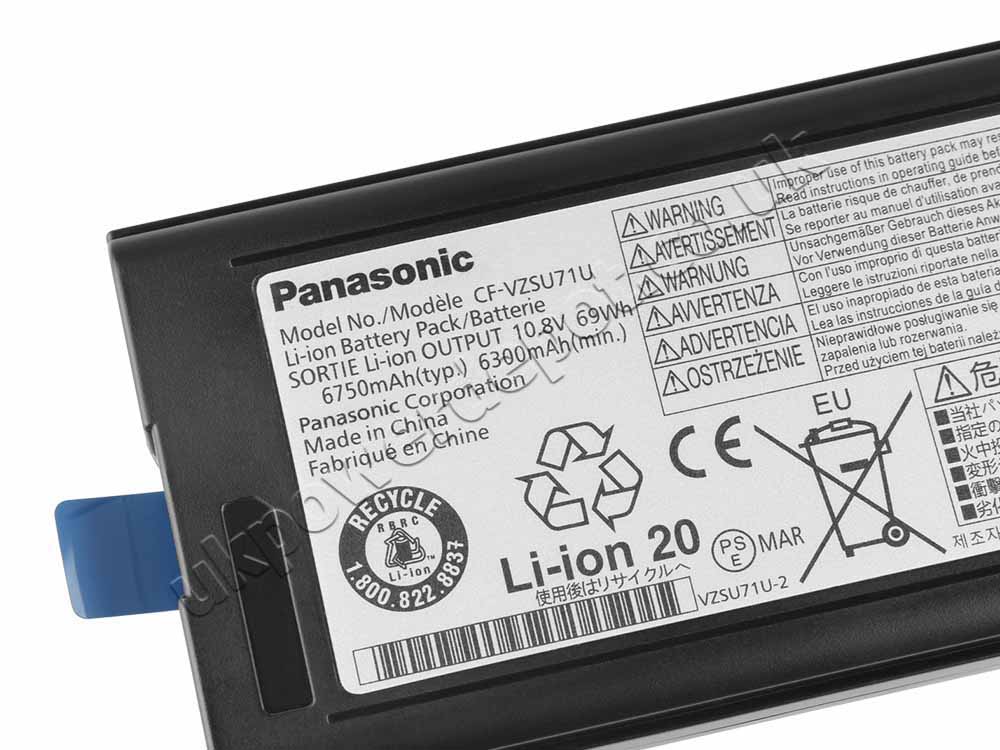 Original Battery Panasonic Toughbook CF30 4200mAh 46Wh