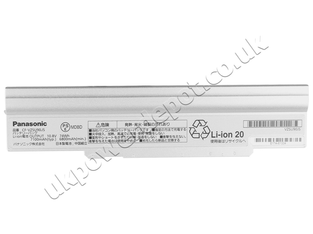 Original Battery Panasonic CF-LX4 CF-LX6 6800mAh 74Wh