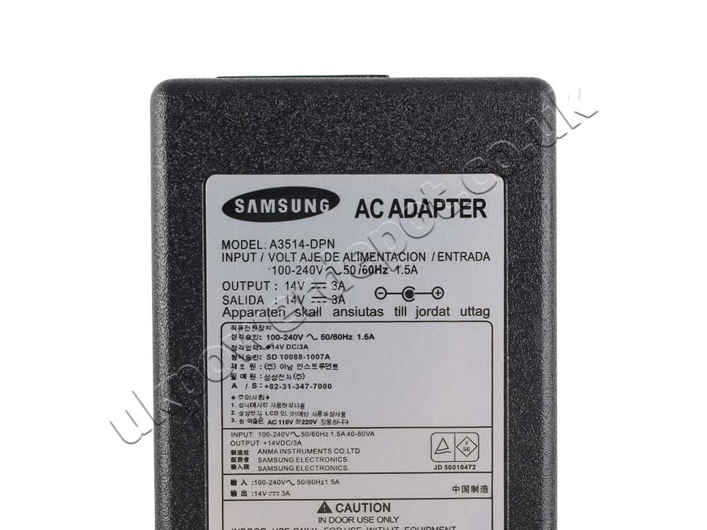 Original 35W Samsung LT24E310EW/EN LT24E310EX/XU AC Adapter + Cord