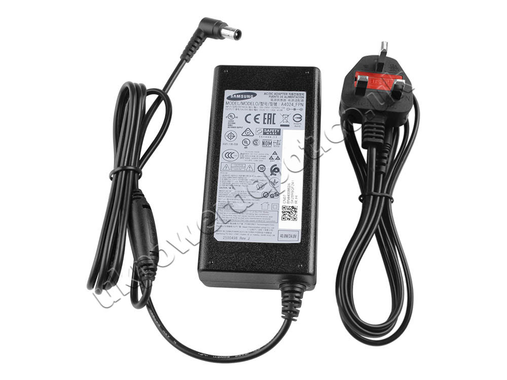 Original 40W Charger Samsung Soundbar System HW-H750 AC Adapter + Cable