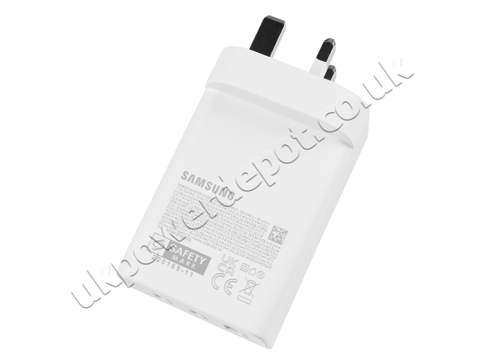 Original 65W Samsung Galaxy Book4 Pro NP940XGK-KG1US Trio Power Adapter Charger