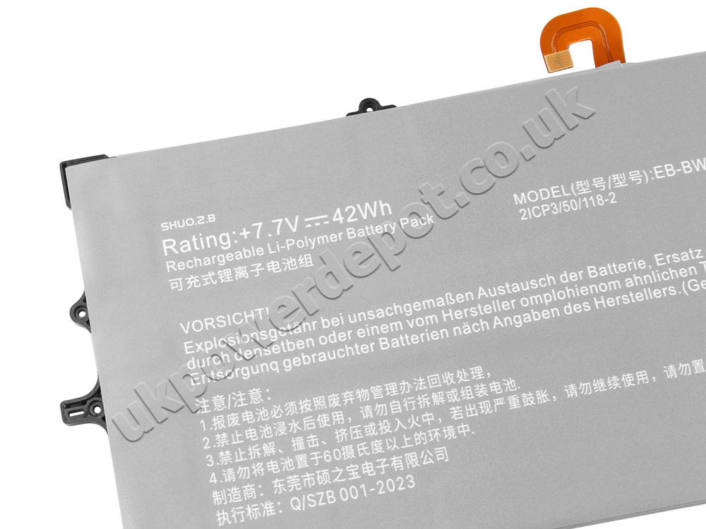 Original Battery Samsung Galaxy Book S NP767XCM 5454mAh 42Wh