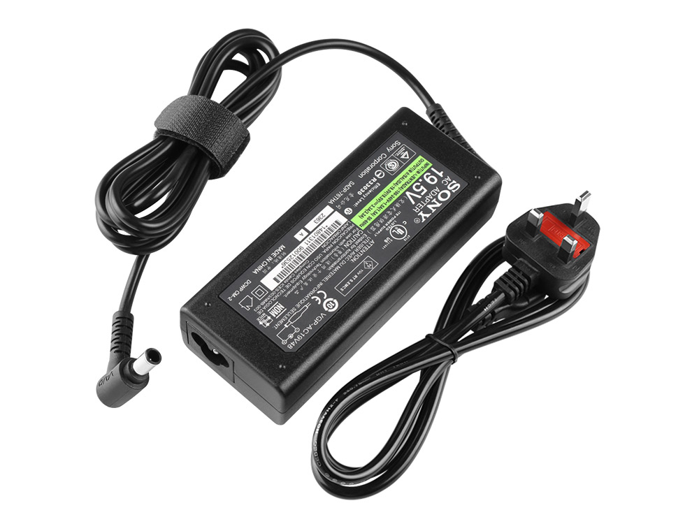 Original 65W Sony ADP-65UHF ADP-65UH F AC Adapter Charger Power Cord