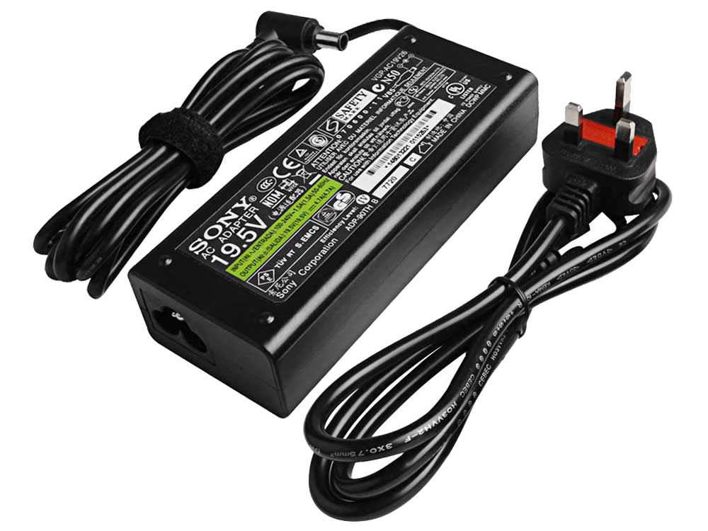 Original 90W Charger Sony VAIO SVE14118FXP AC Adapter