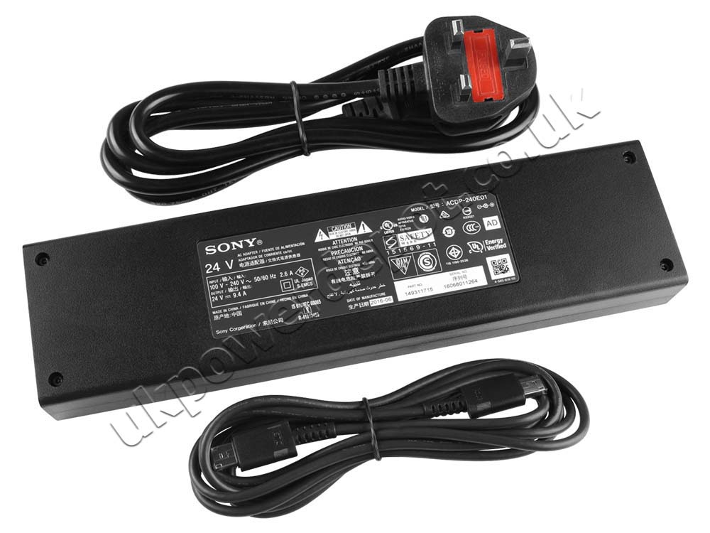 Original 240W Charger Sony KD-65XE8505 KD65XE8505 AC Adapter