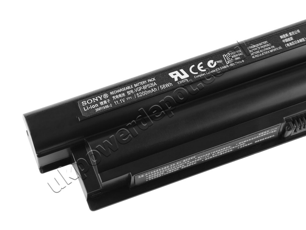 Original Battery Sony Vaio SVE141B11W 58Wh