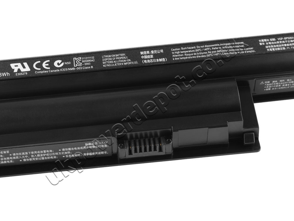 Original Battery Sony Vaio SVE141B11W 58Wh