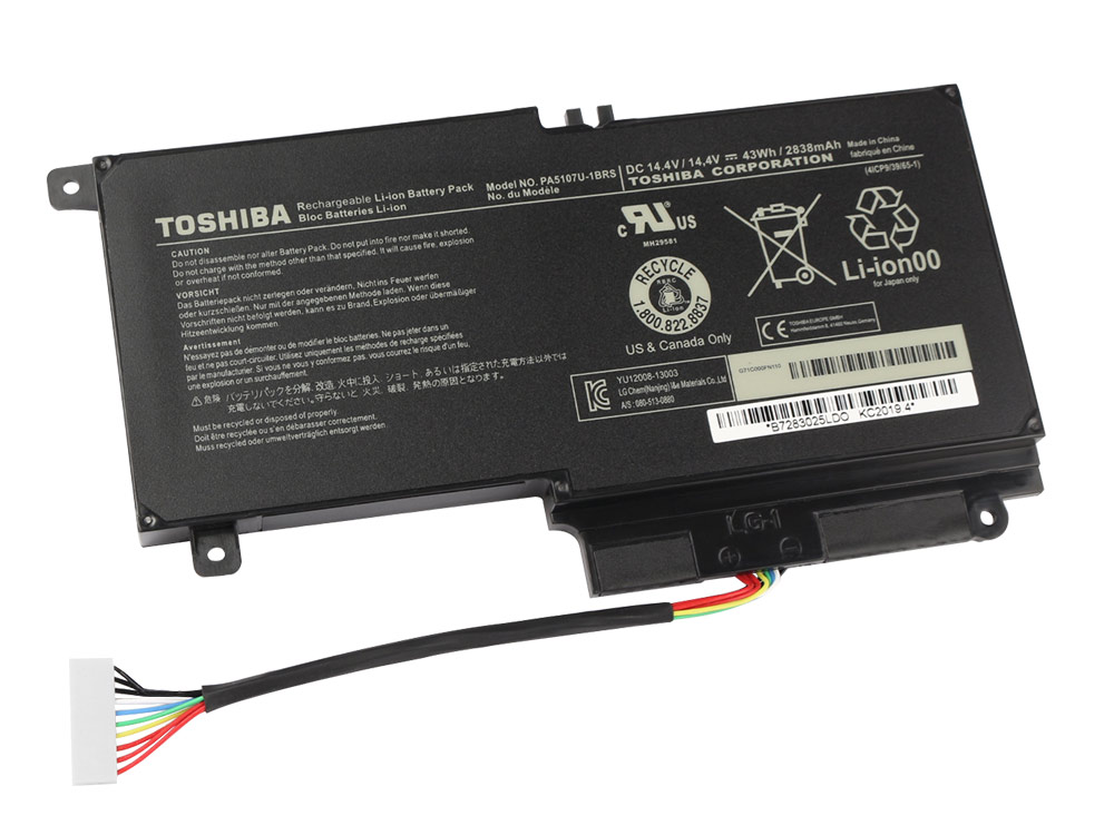 4Cell 43Wh Toshiba Satellite S50T-A-11F S50T-A-10G S50T-A-11U Battery
