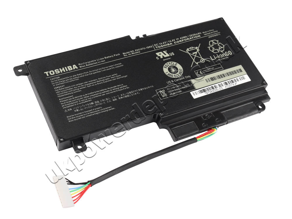 4Cell 43Wh Toshiba Satellite S50-BST2NX3 S50-BST2NX1